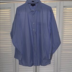 Tommy Hilfiger Blue Dress Shirt Classic Style